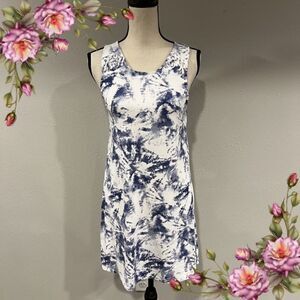 Tie die sleeveless dress